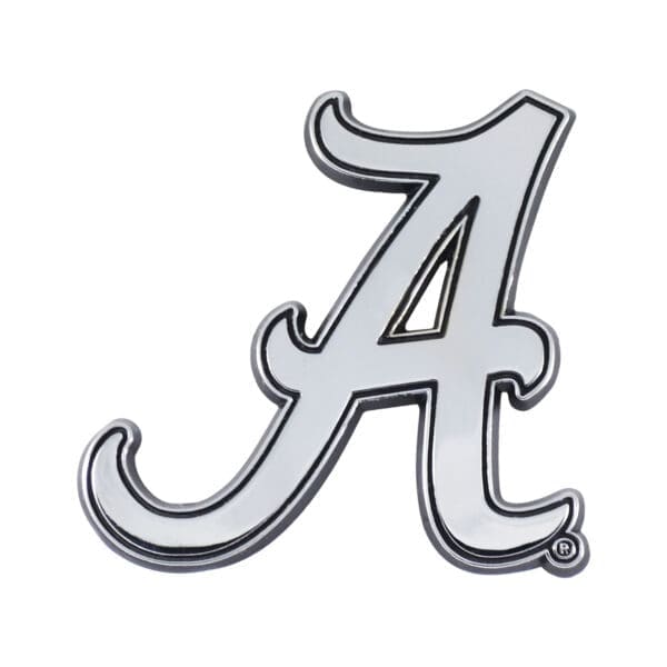 Alabama Crimson Tide 3D Chrome Metal Emblem A Logo 1