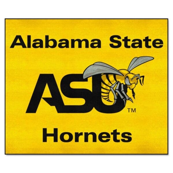 Alabama State Hornets Tailgater Rug 5ft. x 6ft 1 scaled
