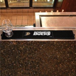 Anaheim Ducks Bar Drink Mat - 3.25in. x 24in.-14100