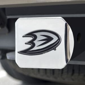 Anaheim Ducks Chrome Metal Hitch Cover with Chrome Metal 3D Emblem-17192