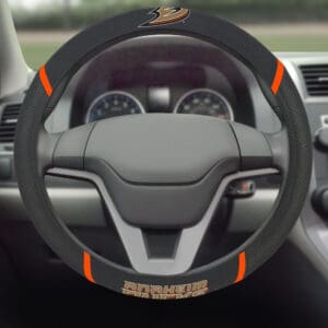 Anaheim Ducks Embroidered Steering Wheel Cover-17197