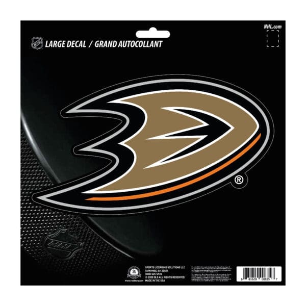 Anaheim Ducks Large Decal Sticker 30771 1