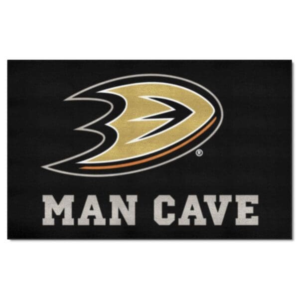 Anaheim Ducks Man Cave Ulti Mat Rug 5ft. x 8ft. 14391 1 scaled