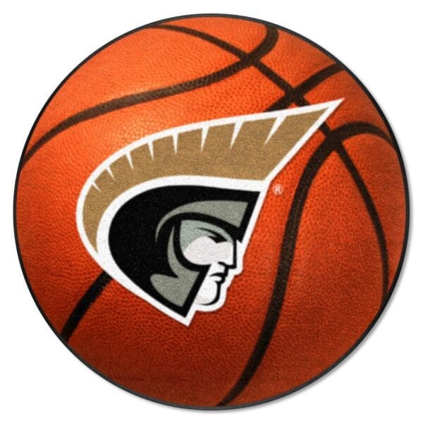 Anderson SC Trojans Basketball Rug 27in. Diameter 1 scaled