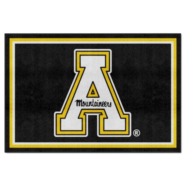 Appalachian State Mountaineers 5ft. x 8 ft. Plush Area Rug 1 scaled