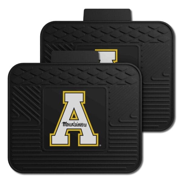 Appalachian State Mountaineers Back Seat Car Utility Mats 2 Piece Set 1 scaled