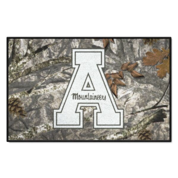 Appalachian State Mountaineers Camo Starter Mat Accent Rug 19in. x 30in 1 scaled