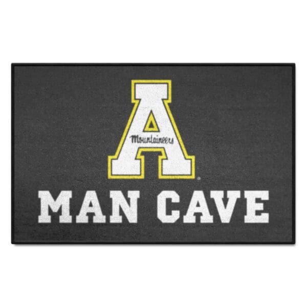 Appalachian State Mountaineers Man Cave Starter Mat Accent Rug 19in. x 30in 1 scaled