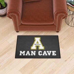 Appalachian State Mountaineers Man Cave Starter Mat Accent Rug - 19in. x 30in.