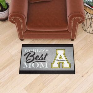 Appalachian State Mountaineers World's Best Mom Starter Mat Accent Rug - 19in. x 30in.