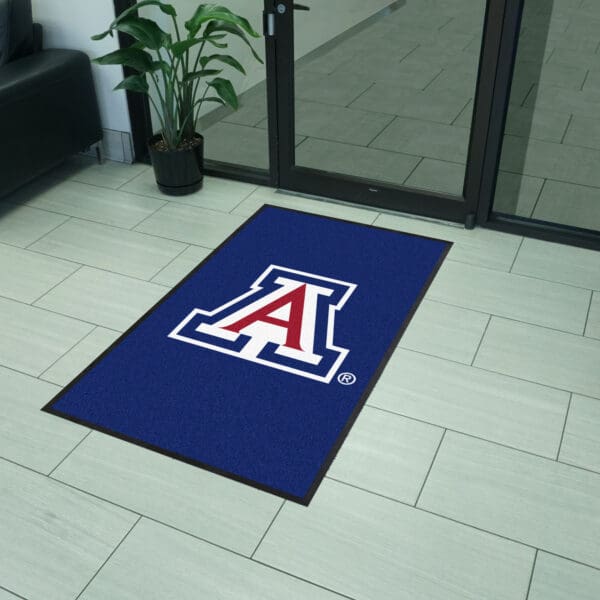 Arizona 3X5 High-Traffic Mat with Durable Rubber Backing - Portrait Orientation