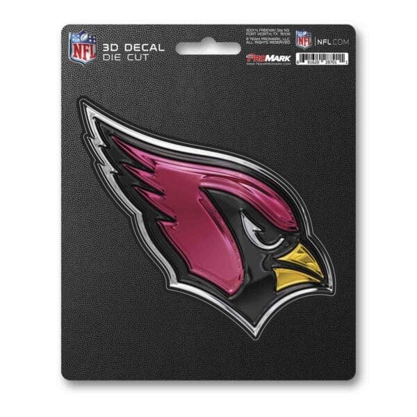 Arizona Cardinals 3D Decal Sticker 1