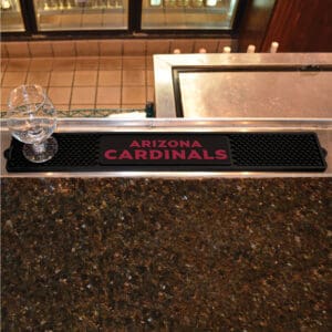 Arizona Cardinals Bar Drink Mat - 3.25in. x 24in.