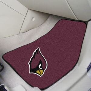 Arizona Cardinals Front Carpet Car Mat Set - 2 Pieces