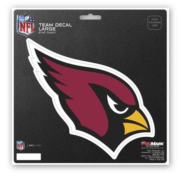 Arizona Cardinals Large Decal Sticker 1