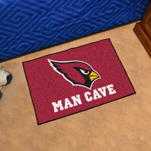 Arizona Cardinals Man Cave Starter Mat Accent Rug - 19in. x 30in.
