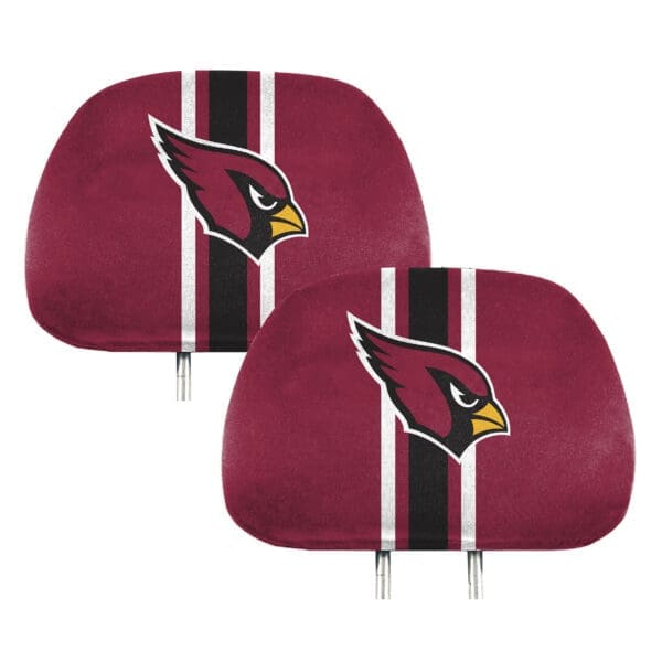 Arizona Cardinals Printed Head Rest Cover Set 2 Pieces 1 scaled