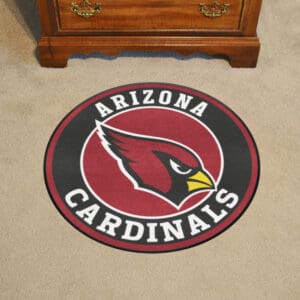 Arizona Cardinals Roundel Rug - 27in. Diameter
