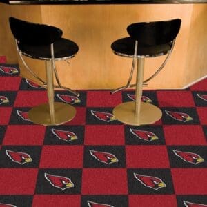 Arizona Cardinals Team Carpet Tiles - 45 Sq Ft.