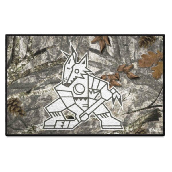 Arizona Coyotes Camo Starter Mat Accent Rug 19in. x 30in. 34461 1 scaled