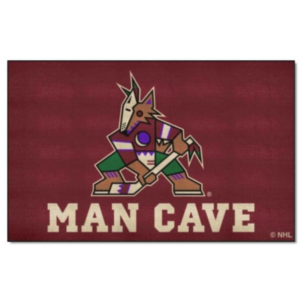 Arizona Coyotes Man Cave Ulti Mat Rug 5ft. x 8ft. 14475 1 scaled