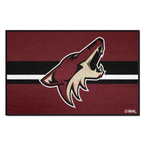 Arizona Coyotes Starter Mat Accent Rug 19in. x 30in. 32745 1 scaled