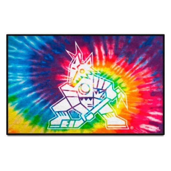 Arizona Coyotes Tie Dye Starter Mat Accent Rug 19in. x 30in. 34462 1 scaled