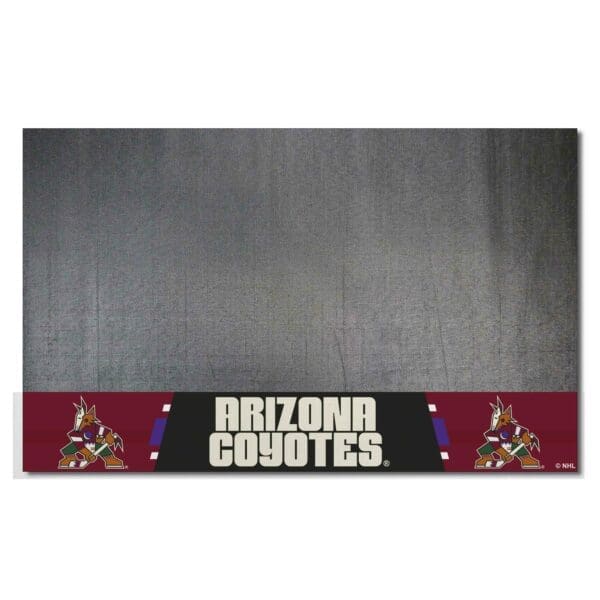Arizona Coyotes Vinyl Grill Mat 26in. x 42in. 14246 1 scaled