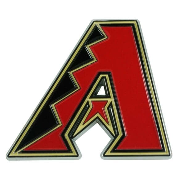 Arizona Diamondbacks 3D Color Metal Emblem 1