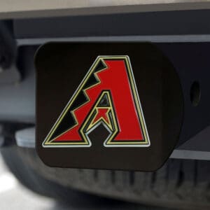 Arizona Diamondbacks Black Metal Hitch Cover - 3D Color Emblem