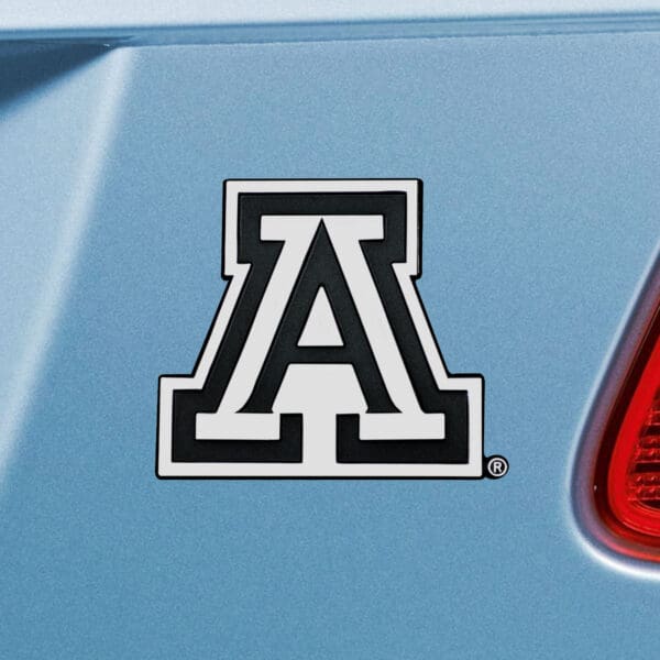 Arizona Wildcats 3D Chrome Metal Emblem