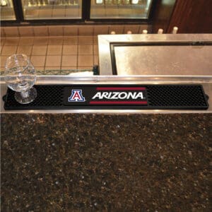 Arizona Wildcats Bar Drink Mat - 3.25in. x 24in.