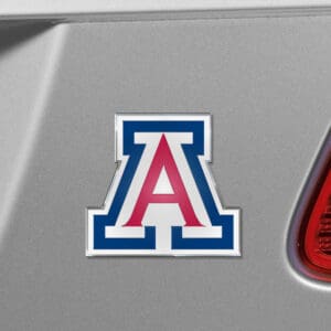 Arizona Wildcats Heavy Duty Aluminum Embossed Color Emblem