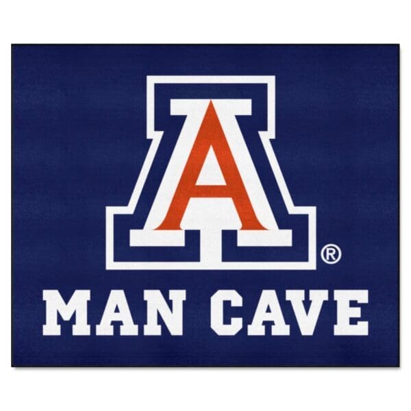 Arizona Wildcats Man Cave Tailgater Rug 5ft. x 6ft 1 scaled
