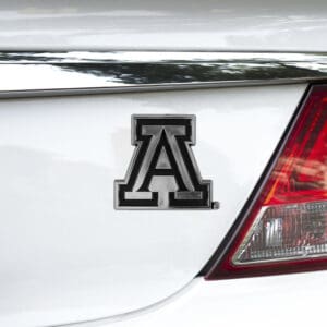Arizona Wildcats Molded Chrome Plastic Emblem