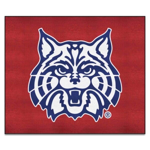 Arizona Wildcats Tailgater Rug 5ft. x 6ft 1 1 scaled