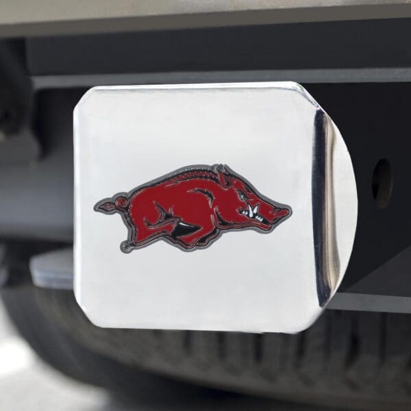 Arkansas Razorbacks Hitch Cover - 3D Color Emblem