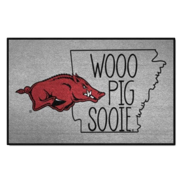 Arkansas Razorbacks Southern Style Starter Mat Accent Rug 19in. x 30in 1 scaled