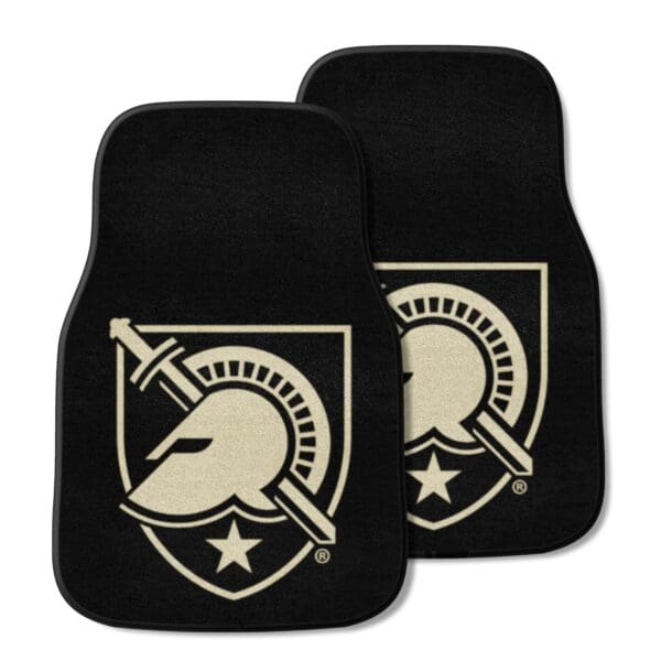 Army West Point Black Knights Front Carpet Car Mat Set 2 Pieces 1 scaled