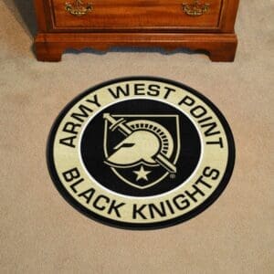 Army West Point Black Knights Roundel Rug - 27in. Diameter