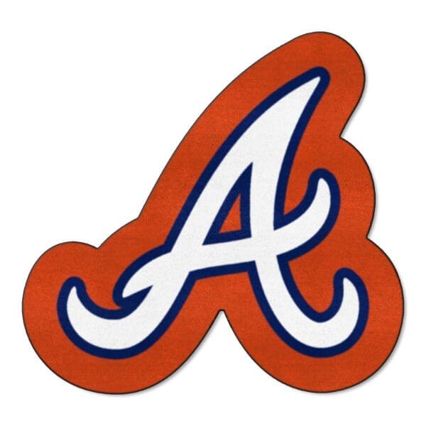 Atlanta Braves Mascot Rug A Logo 1 scaled