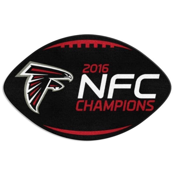 Atlanta Falcons 2016 NFC Champions Football Rug 20.5in. x 32.5in 1 scaled