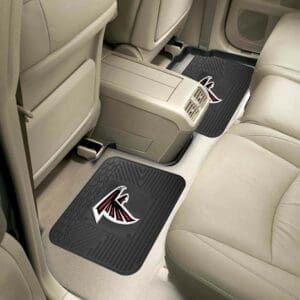 Atlanta Falcons Back Seat Car Utility Mats - 2 Piece Set