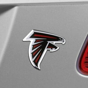 Atlanta Falcons Heavy Duty Aluminum Embossed Color Emblem