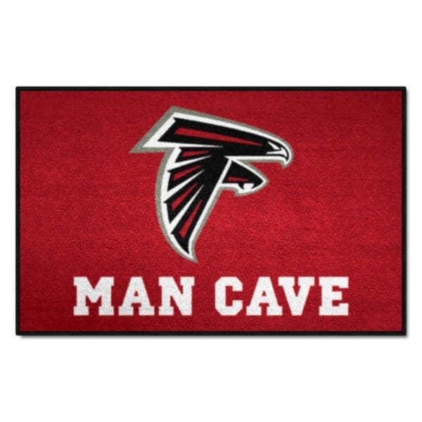 Atlanta Falcons Man Cave Starter Mat Accent Rug 19in. x 30in 1 scaled
