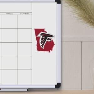 Atlanta Falcons Team State Shape Decal Sticker