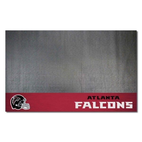 Atlanta Falcons Vinyl Grill Mat 26in. x 42in 1 scaled