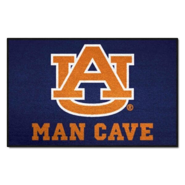 Auburn Tigers Man Cave Starter Mat Accent Rug 19in. x 30in 1 scaled