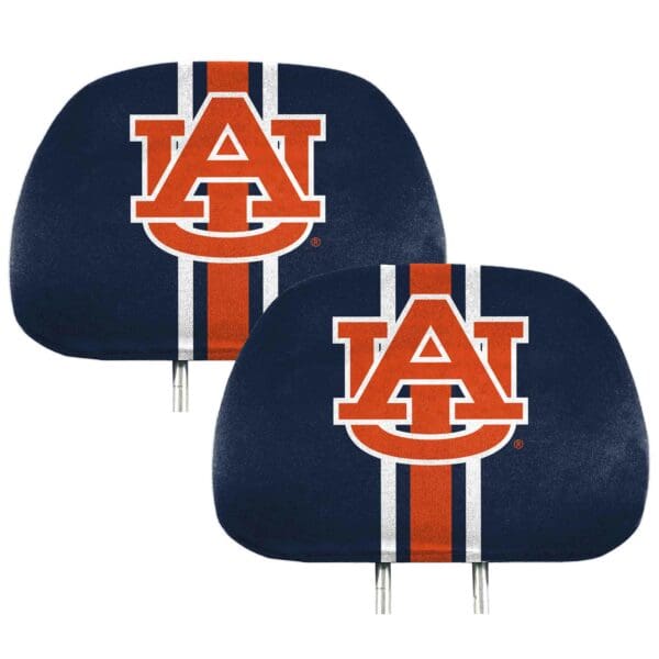 Auburn Tigers Printed Head Rest Cover Set 2 Pieces 1 scaled