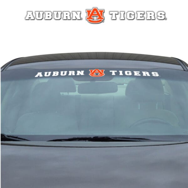 Auburn Tigers Sun Stripe Windshield Decal 3.25 in. x 34 in 1